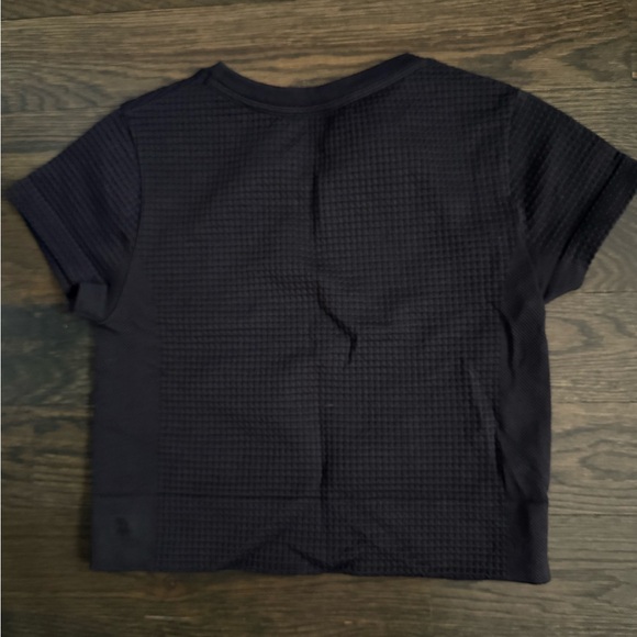 All in Motion Black Textured Workout Top - Picture 3 of 3